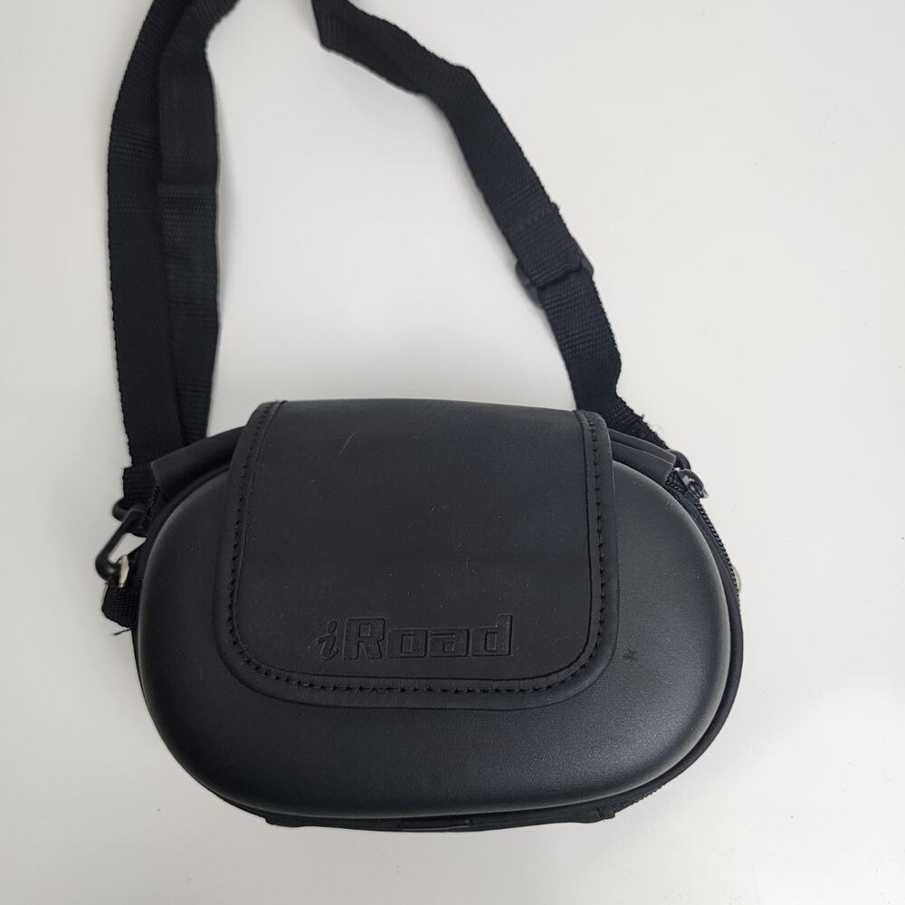 iRoad Hard Case Zip-Up for Misc. Devises w/ Adjustable Shoulder Straps Black Box